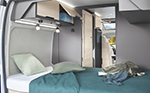 Campervan Dreamer D55 UP - Schlafzimmer
